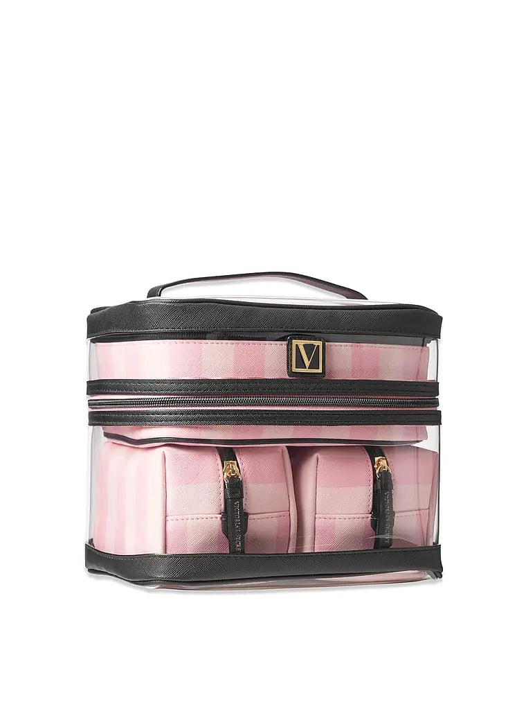 Cosmetiquero 4 en 1 Rosado