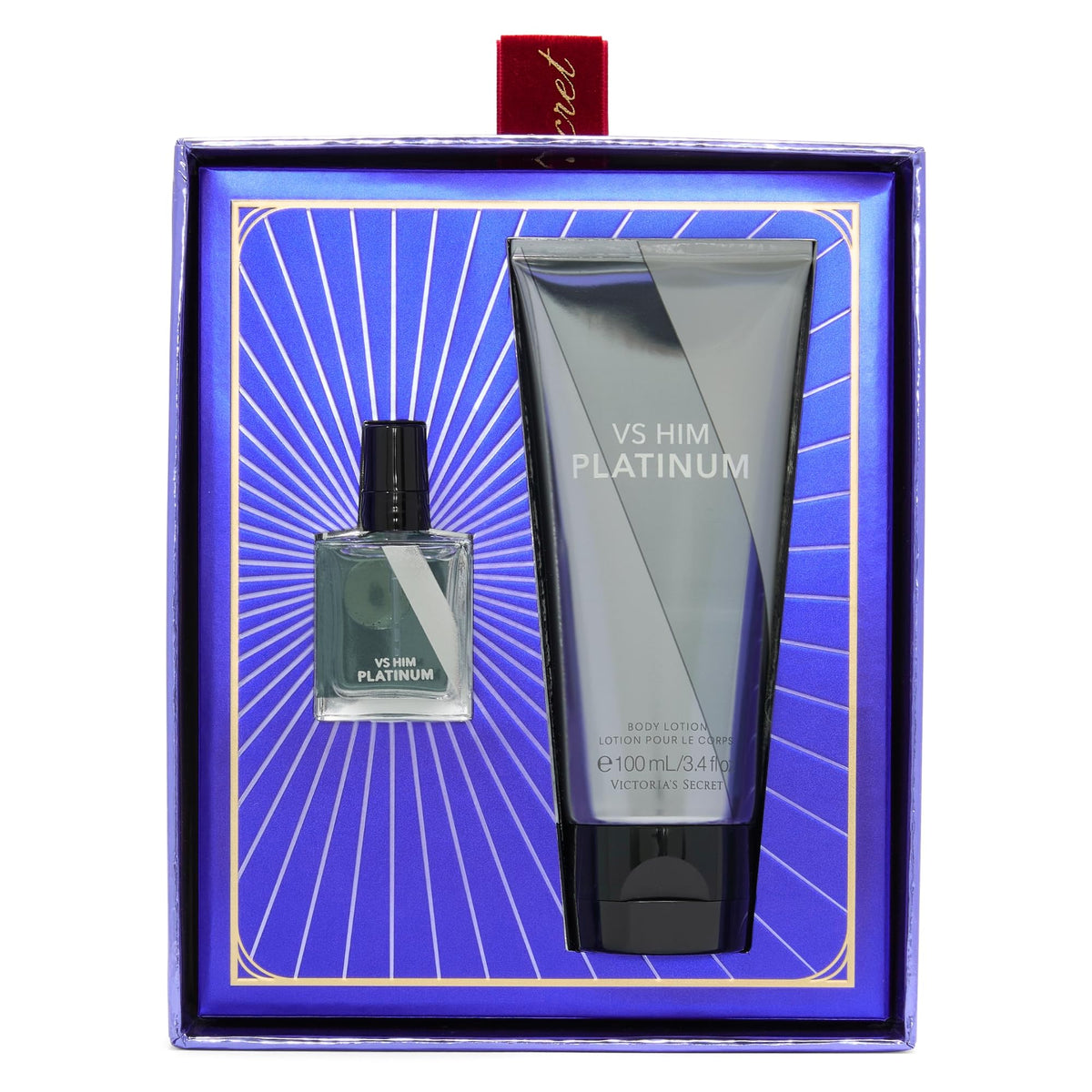 Victoria’s Secret VS Him Platinum Gift Set 2 Piezas