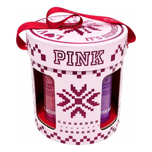PINK Shimmer Body Mist Gift Set  4 (250 ml c/u)